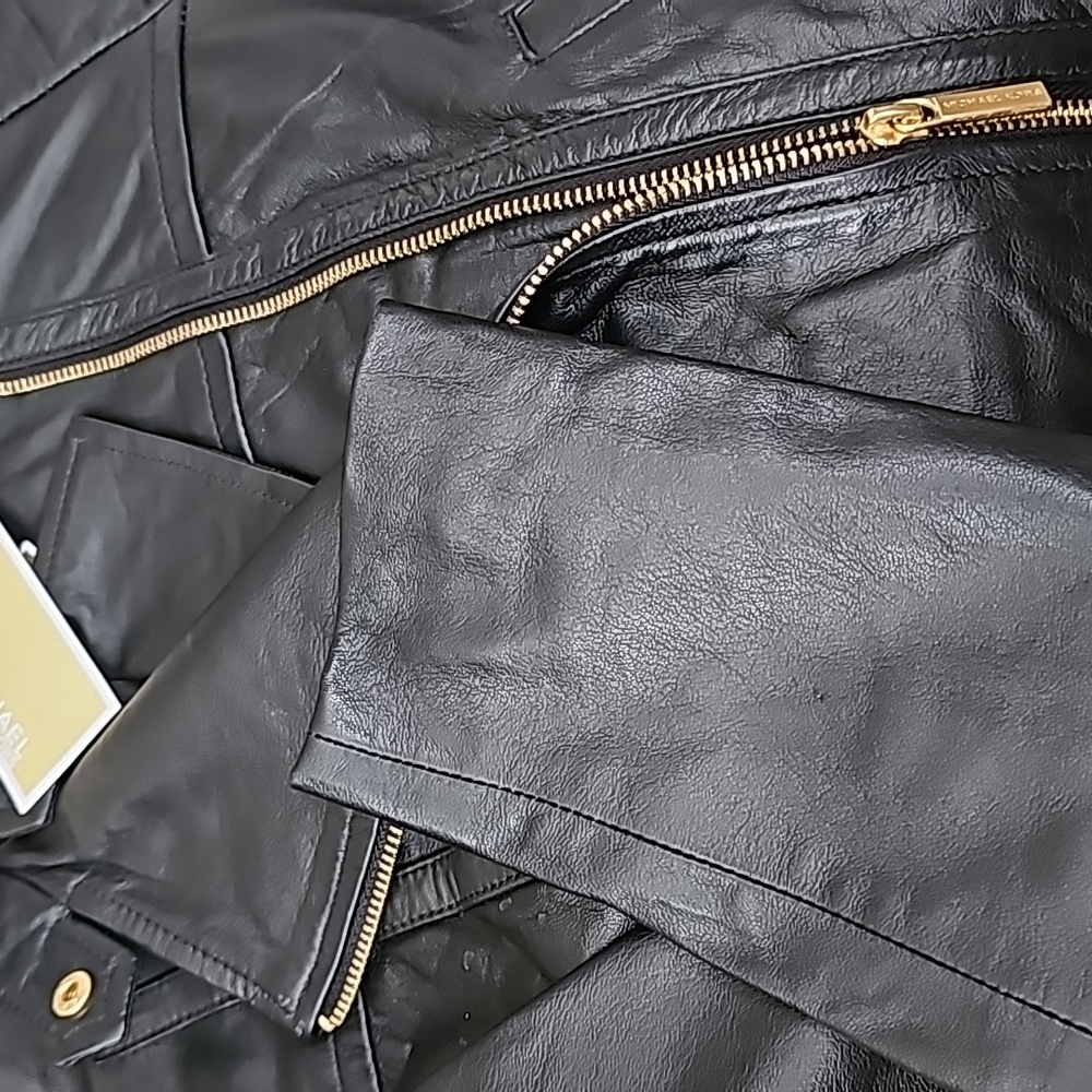 Michael Kors Leather Jacket - Picture 15 of 15